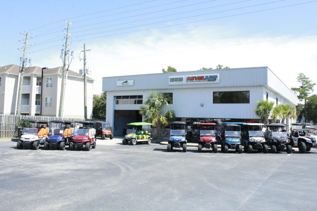 Revel 42 Golf Carts LSV Street Legal Cart Front Wilmington NC